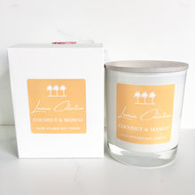 Load image into Gallery viewer, Coconut & Mango - Luxe Gem Soy Candle
