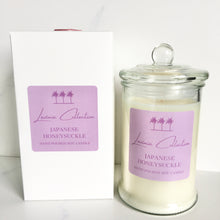Load image into Gallery viewer, Japanese Honeysuckle - Lighthouse Soy Candle