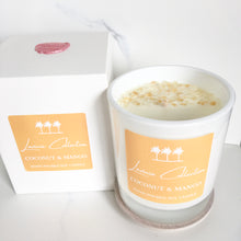 Load image into Gallery viewer, Coconut & Mango - Luxe Gem Soy Candle