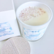 Load image into Gallery viewer, Strawberries & Champagne - Luxe Gem Soy Candle