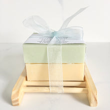 Load image into Gallery viewer, Soap Bar &amp; Dish Combo - Peppermint &amp; Rosemary + Citrus Burst

