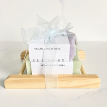 Load image into Gallery viewer, Soap Bar &amp; Dish Combo - Lavender + Peppermint &amp; Rosemary
