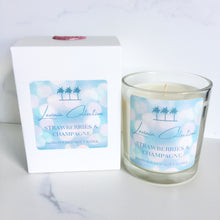 Load image into Gallery viewer, Strawberries &amp; Champagne - Darling Soy Candle
