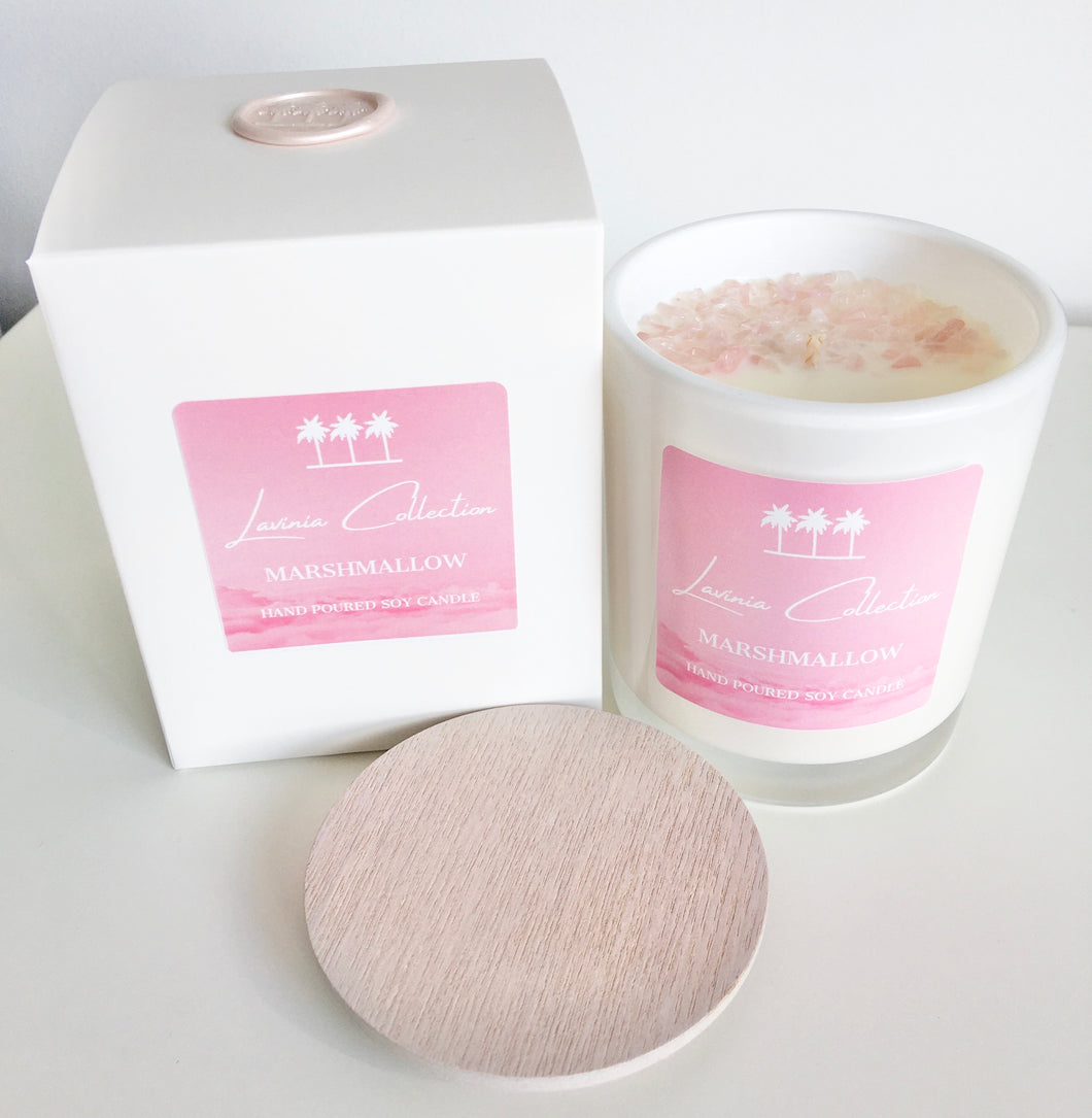 Marshmallow - Luxe Gem Soy Candle
