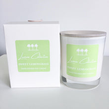 Load image into Gallery viewer, Sweet Lemongrass - Luxe Gem Soy Candle
