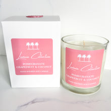 Load image into Gallery viewer, Pomegranate, Grapefruit &amp; Coconut- Darling Soy Candle
