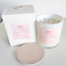 Load image into Gallery viewer, Lychee &amp; Peony - Luxe Gem Soy Candle
