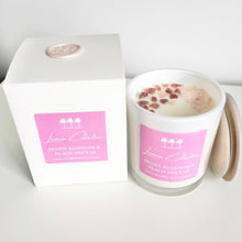 Load image into Gallery viewer, Peony Blossom &amp; Peach Nectar - Luxe Gem Soy Candle
