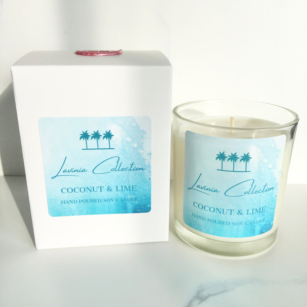 Coconut & Lime - Darling Soy Candle