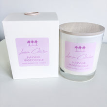 Load image into Gallery viewer, Japanese Honeysuckle - Luxe Gem Soy Candle
