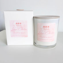 Load image into Gallery viewer, Lychee &amp; Peony - Luxe Gem Soy Candle
