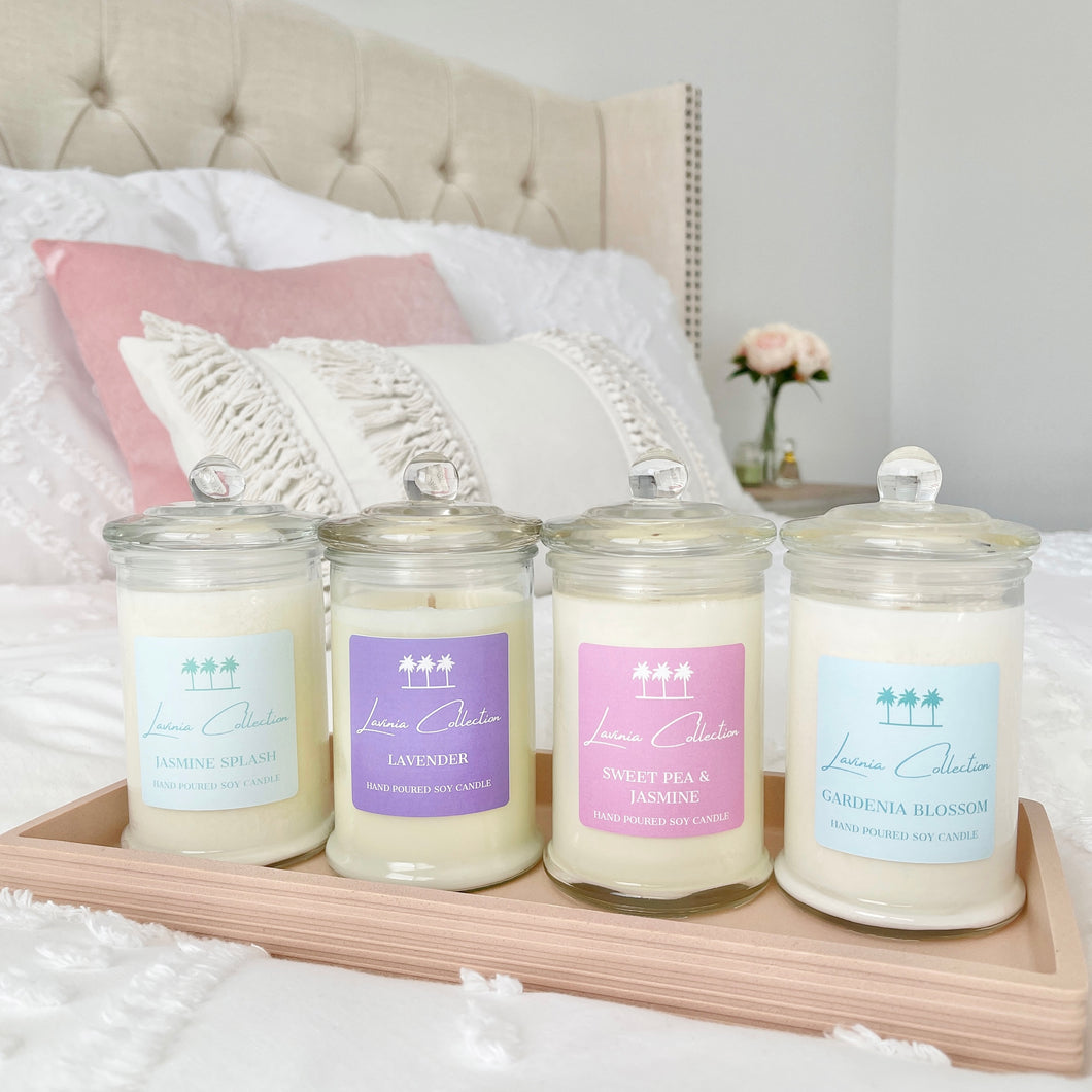Sweet Pea & Jasmine ~ Lighthouse Soy Candle