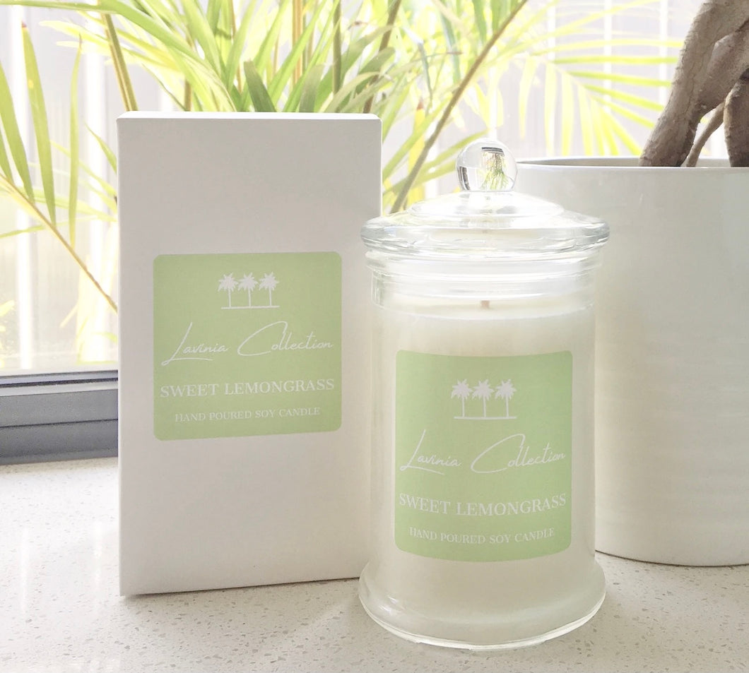 Sweet Lemongrass - Lighthouse Soy Candle