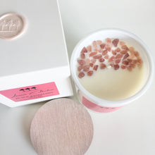 Load image into Gallery viewer, Black Raspberry Sugar - Luxe Gem Soy Candle
