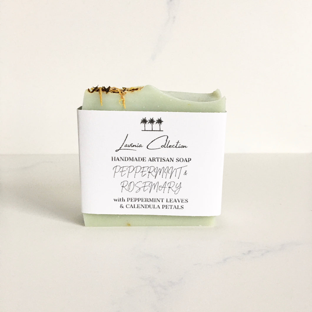 Peppermint & Rosemary - Handmade Artisan Soap